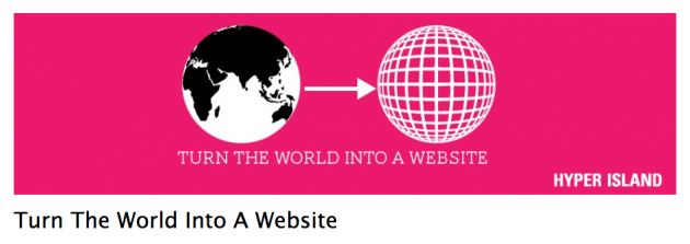 Turn the World into a Website